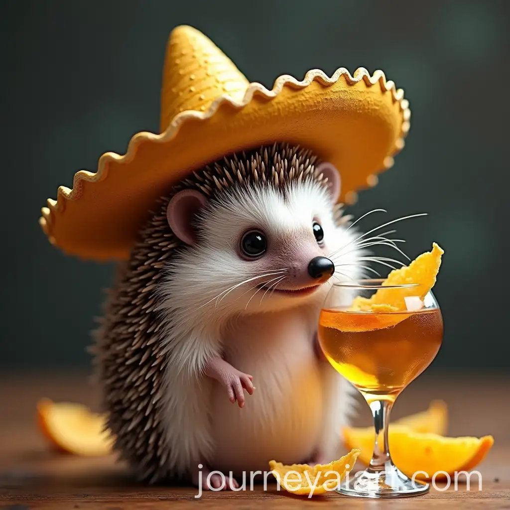Hedgehog-Wearing-SombrAI-Art-Prompt-Expansionero-with-Tequila-and-Nachos-in-Fun-Fiesta-Setting