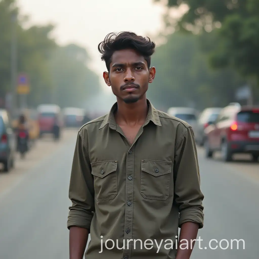 Indian-Youth-Standing-on-Road-Depressed-Due-to-Unemployment