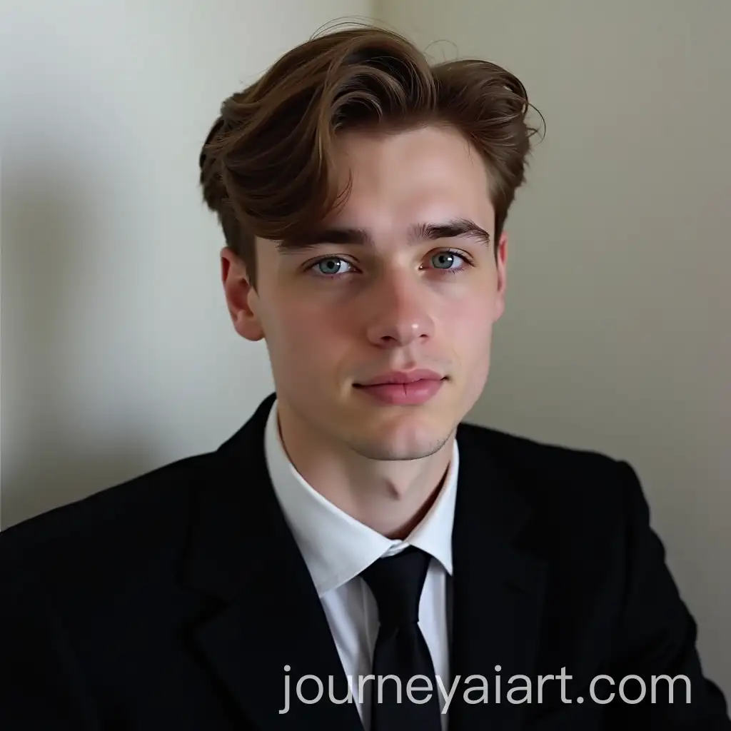 Young-British-Man-in-a-Black-Suit-Posing-in-London