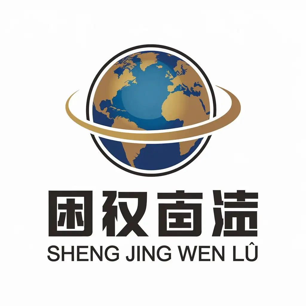 LOGO-Design-for-Sheng-Jing-Wen-L-Earth-Symbol-in-Travel-Industry