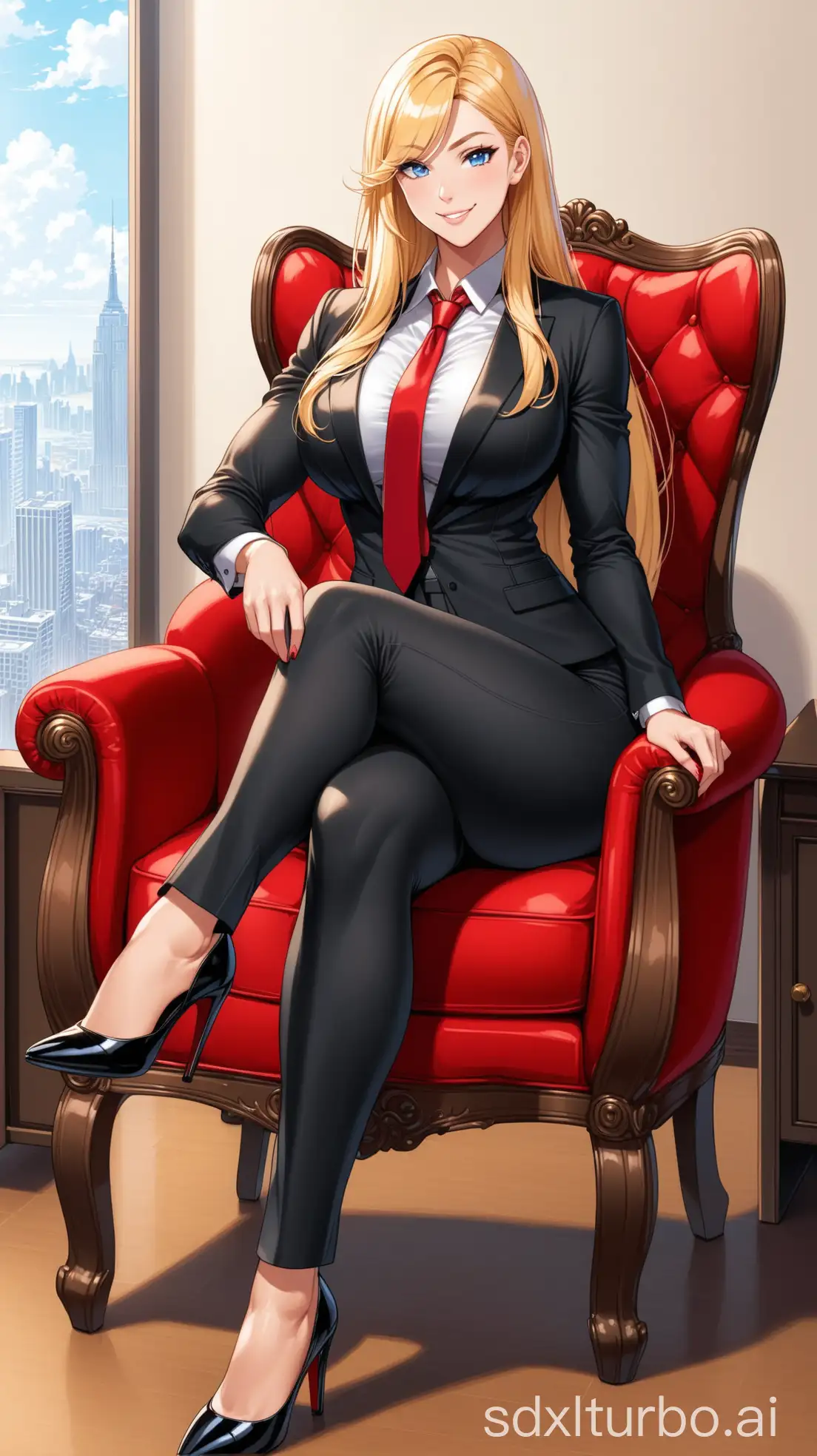 Confident-Businesswoman-in-Formal-Attire