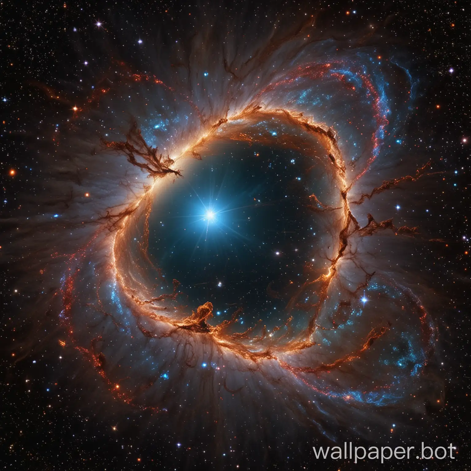 universum, eine supernova, endlose galaxien, unendliche weiten, sterne