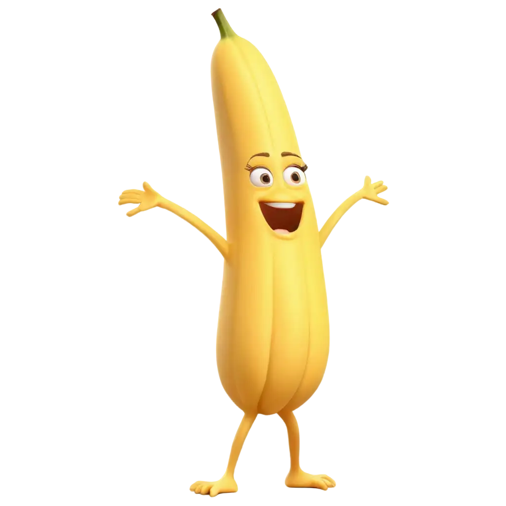 Animated-PNG-of-a-Banana-with-Hands-and-Feet-Unique-Fruit-Character-for-Creative-Projects