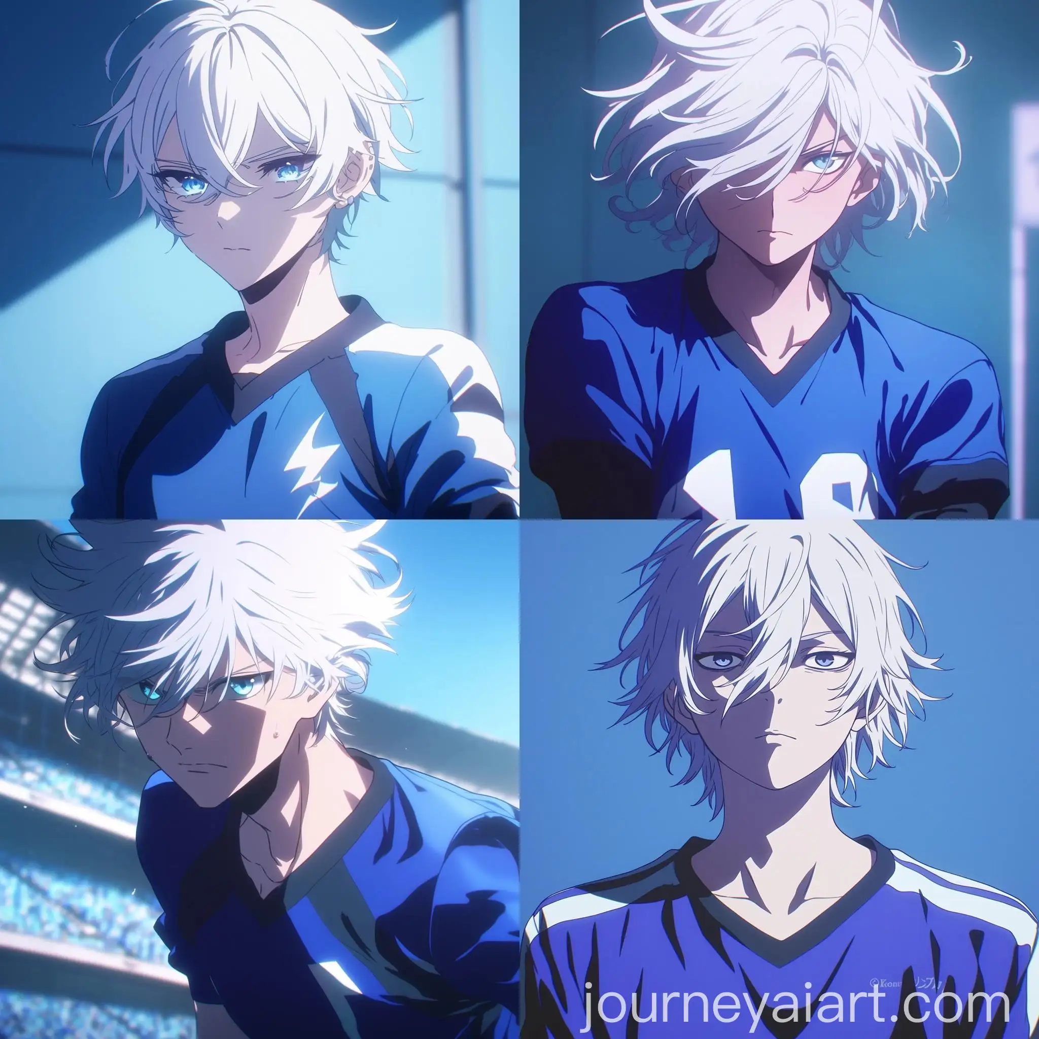 CoolLooking-Nagi-Seishiro-in-Blue-Football-Uniform-from-Blue-Lock-Anime