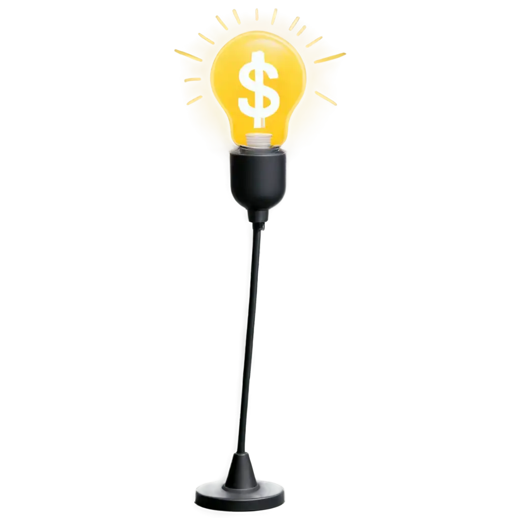 Illustration-of-a-Lamp-with-a-Dollar-Sign-On-and-Inside-PNG-Image-for-Creative-Income-Ideas