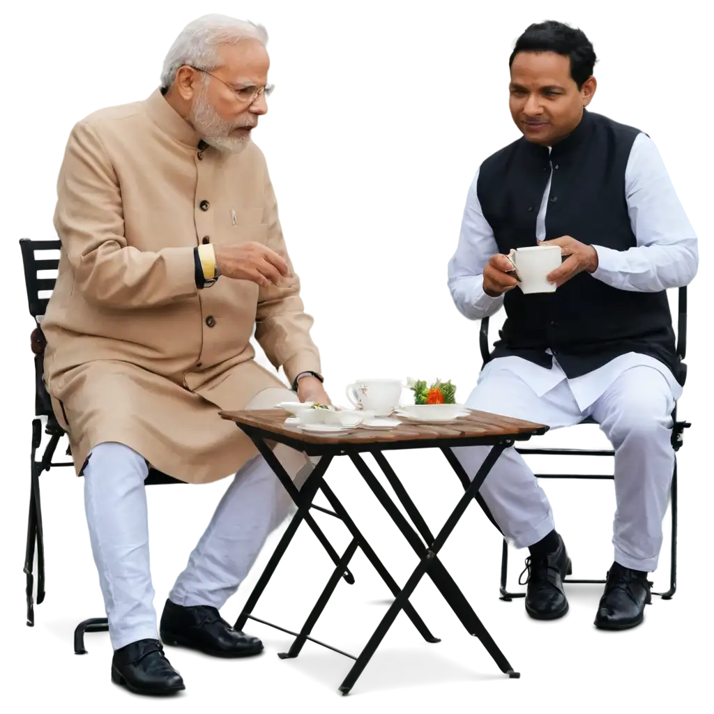 S-Jay-Shankar-and-Modi-Enjoying-Tea-Together-A-HighQuality-PNG-Image