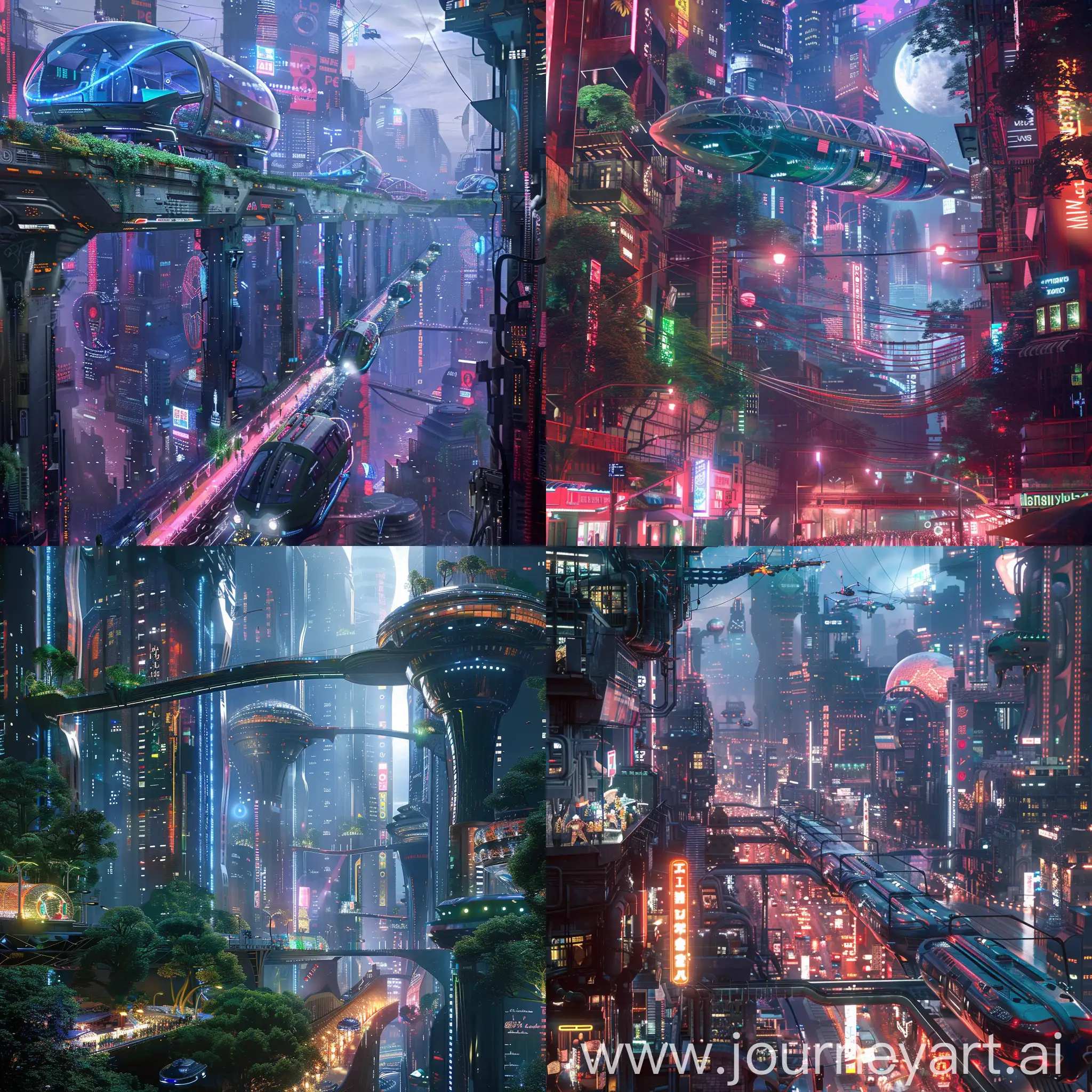 Futuristic-Vladivostok-Cityscape-with-Holographic-Skyscrapers-and-Hovercars