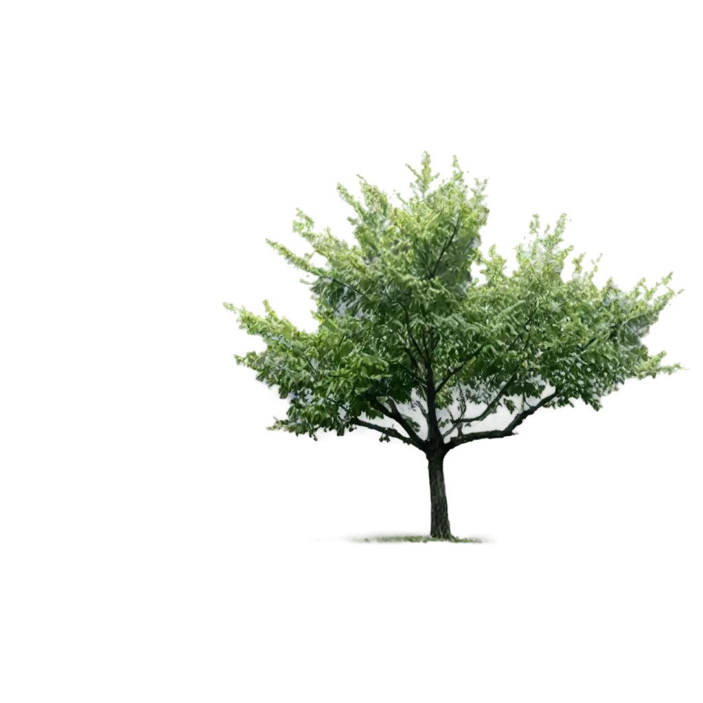 Give me a black effect tree png