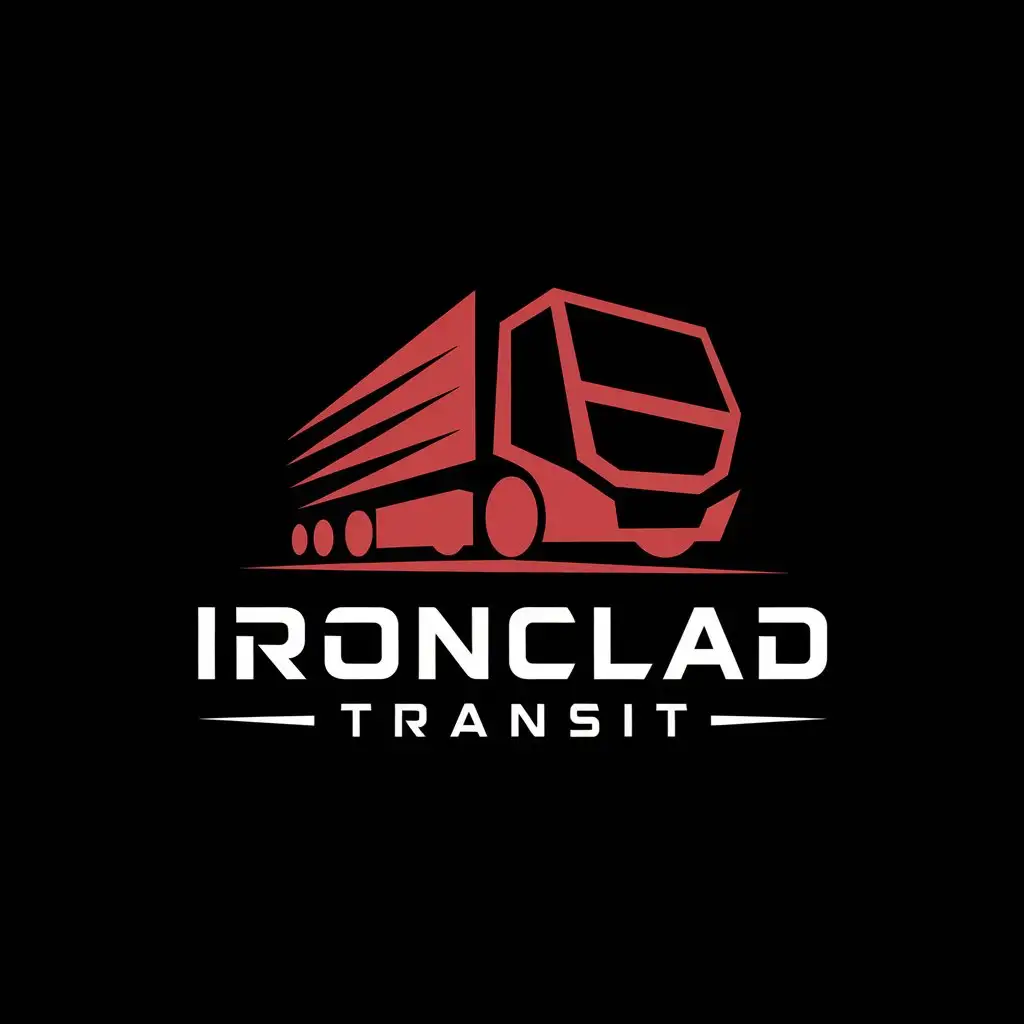 LOGO Design for Ironclad Transit Modern and Sleek Icon Emphasizing Technology