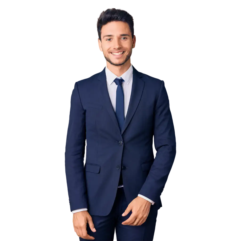 Handsome-Man-in-Office-Dress-with-a-Smile-PNG-Image-for-Professional-Use