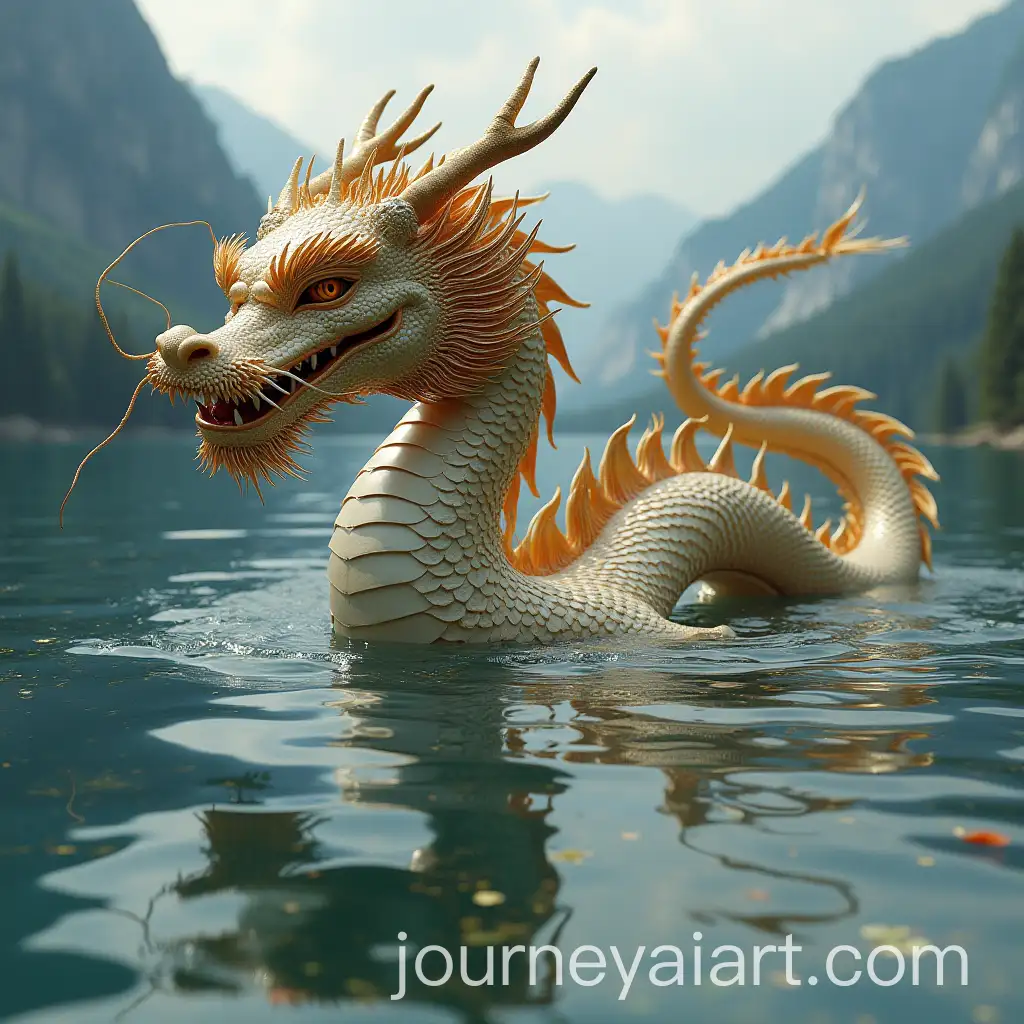 Chinese-Dragon-in-a-Titanium-Lake-with-Mystical-Aura