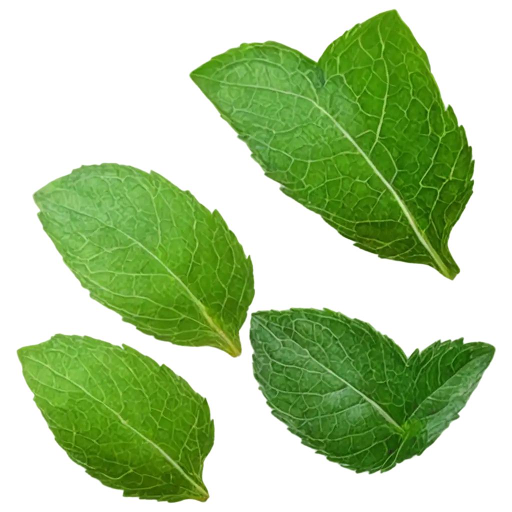 Fresh-Mint-Leaves-PNG-Image-for-HighQuality-Digital-Designs