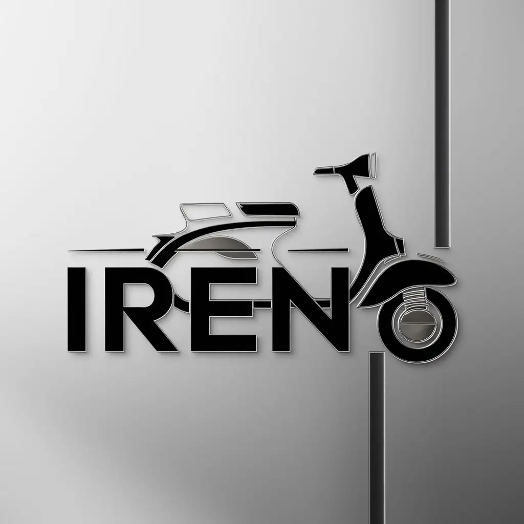 LOGO-Design-for-Irene-Vespa-Inspired-Moderate-Style-for-Automotive-Industry