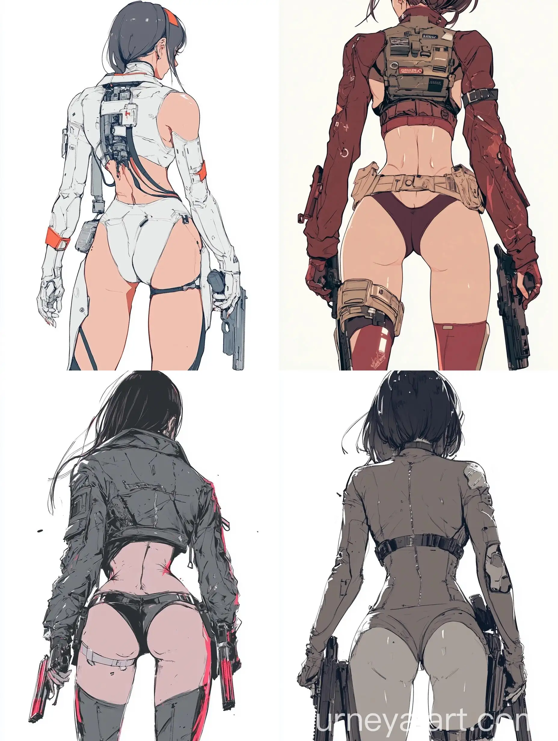 Cyberpunk-Anime-Girl-with-Pistols-and-Machine-Armor