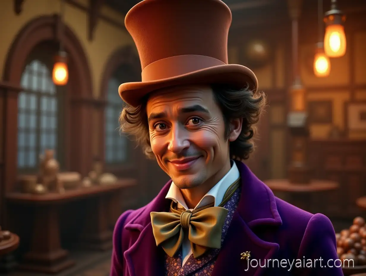 UltraRealistic-Portrait-of-Willy-Wonka-in-a-Whimsical-Chocolate-Factory-with-Johnny-Depp-Features
