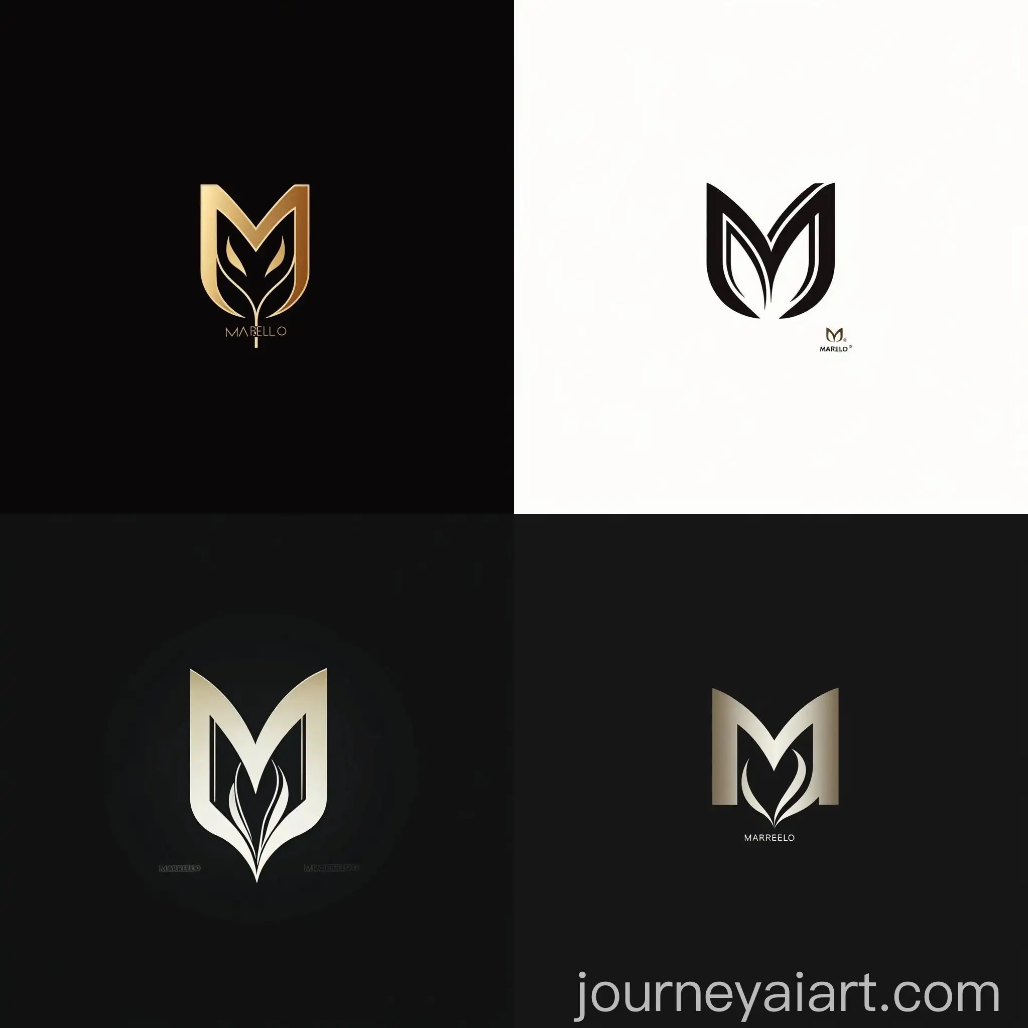 Minimalistic-M-Logo-Design-with-Tulip-Motif-for-Margelo-Fashion-Business