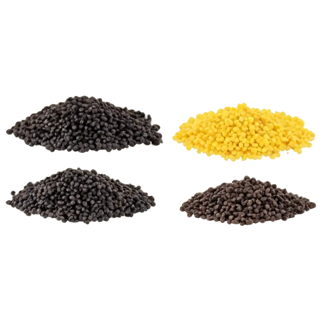 Vibrant-Black-Mustard-Seeds-and-Yellow-Mustard-Flowers-PNG-for-HighQuality-Visuals