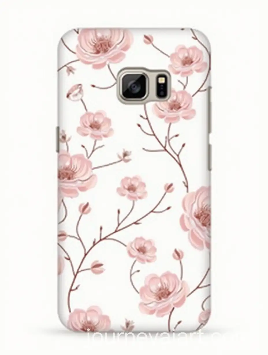 Delicate-HandDrawn-Floral-Pattern-Phone-Case-in-Vintage-Botanical-Style