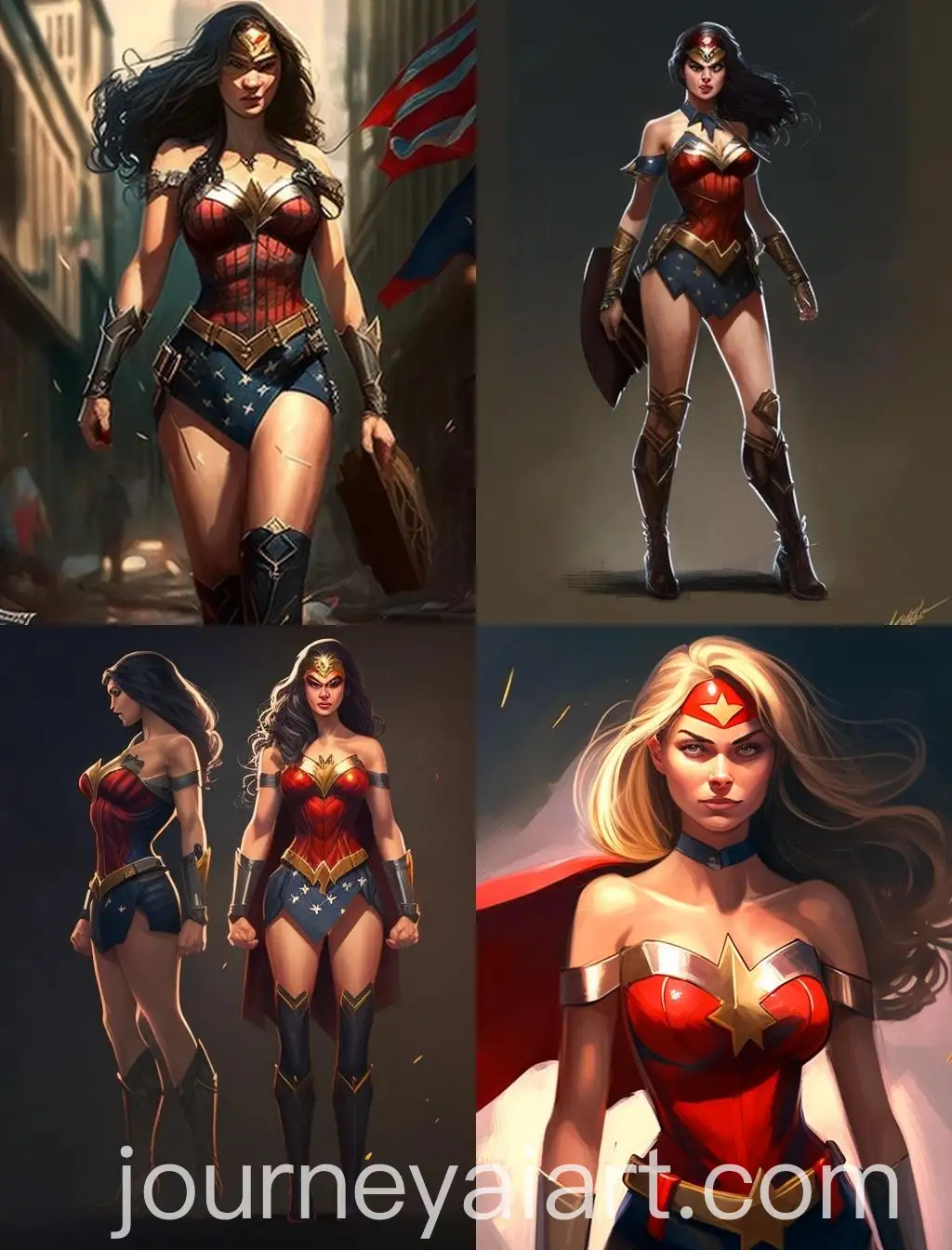 Superhero-Girl-in-Wonder-WomanInspired-Outfit