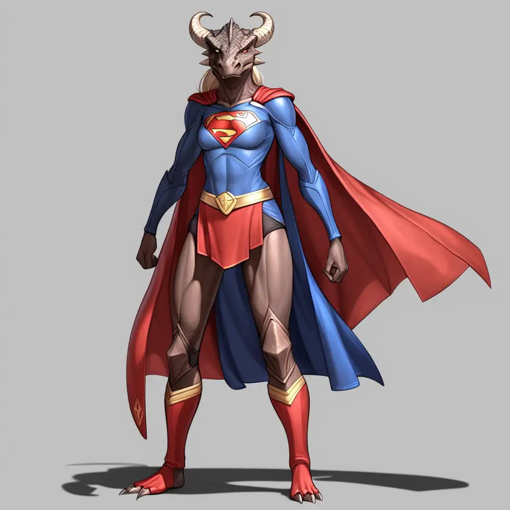 Dragonborn-Female-Dressed-as-Supergirl