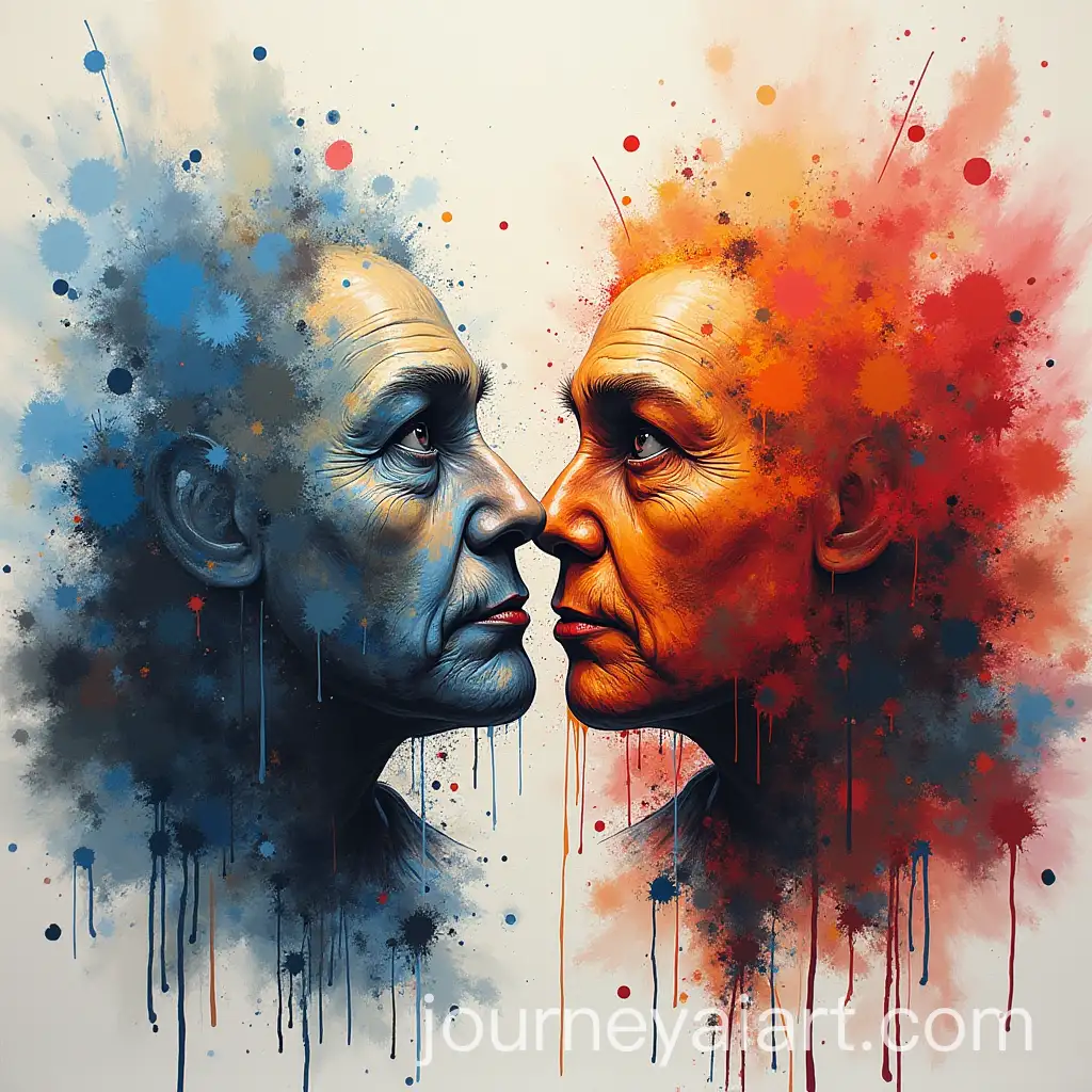 Impressionist-Drawing-of-Political-Polarization