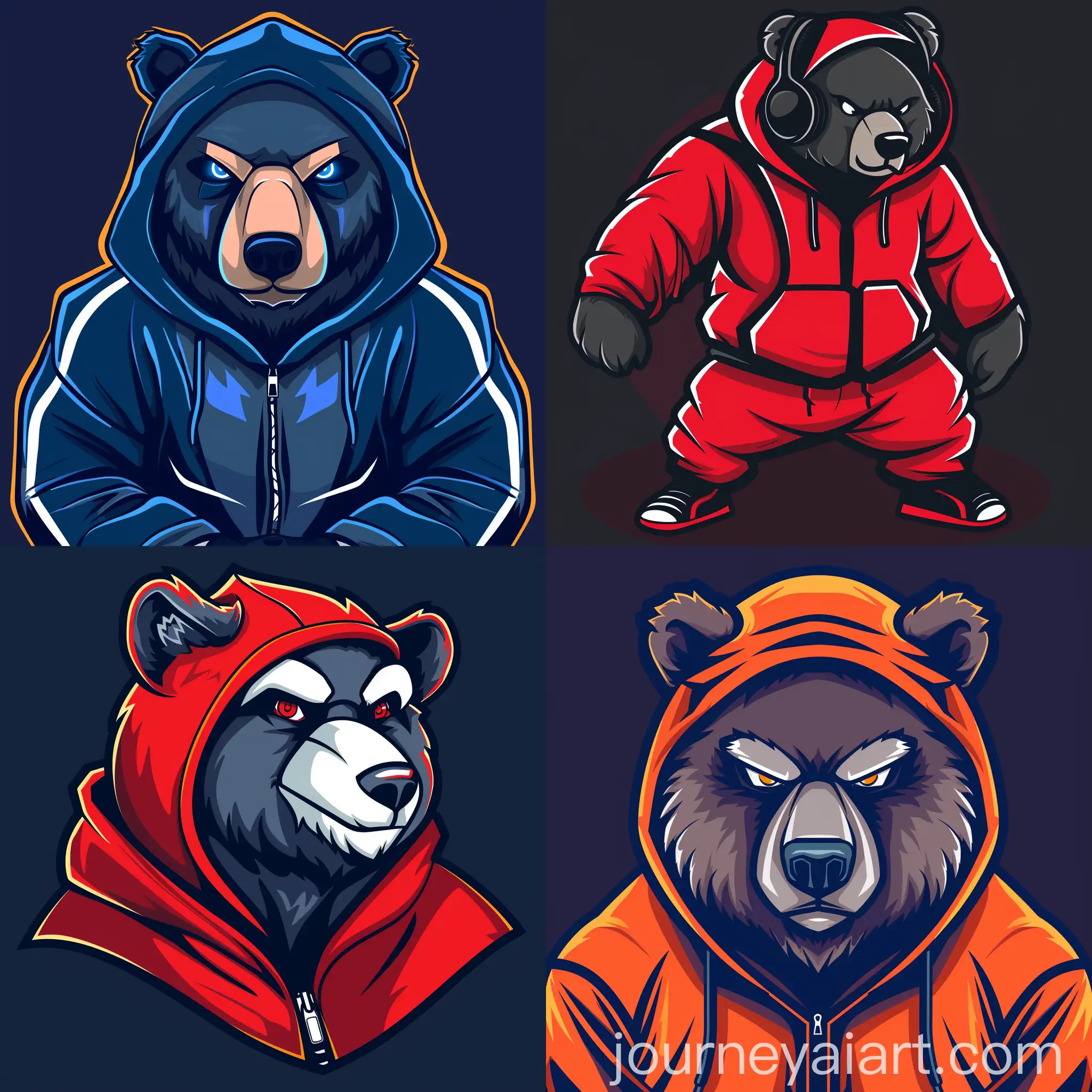 ESports-Team-Logo-Bear-in-Tracksuit-Design