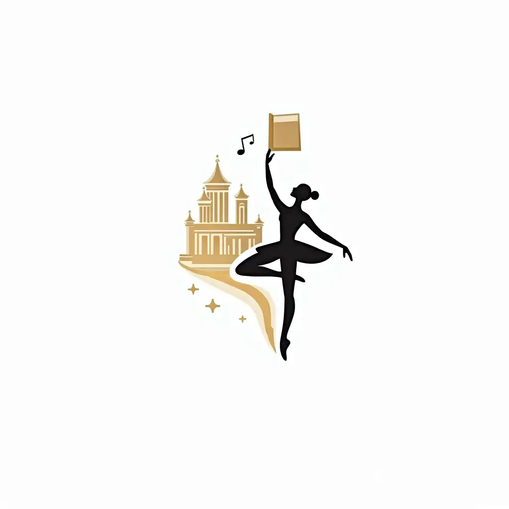 Minimalistic-Logo-for-the-Committee-of-Culture-Featuring-Ballerina-Book-and-Museum
