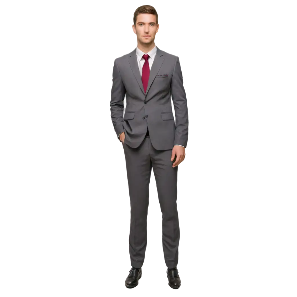 create an  image for man where he weared formal dress