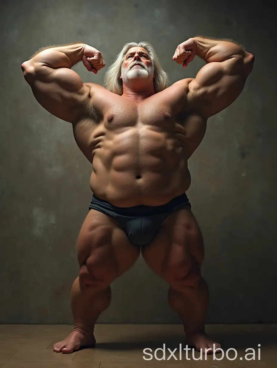 Imposing-Elderly-Giant-Displaying-Muscular-Physique