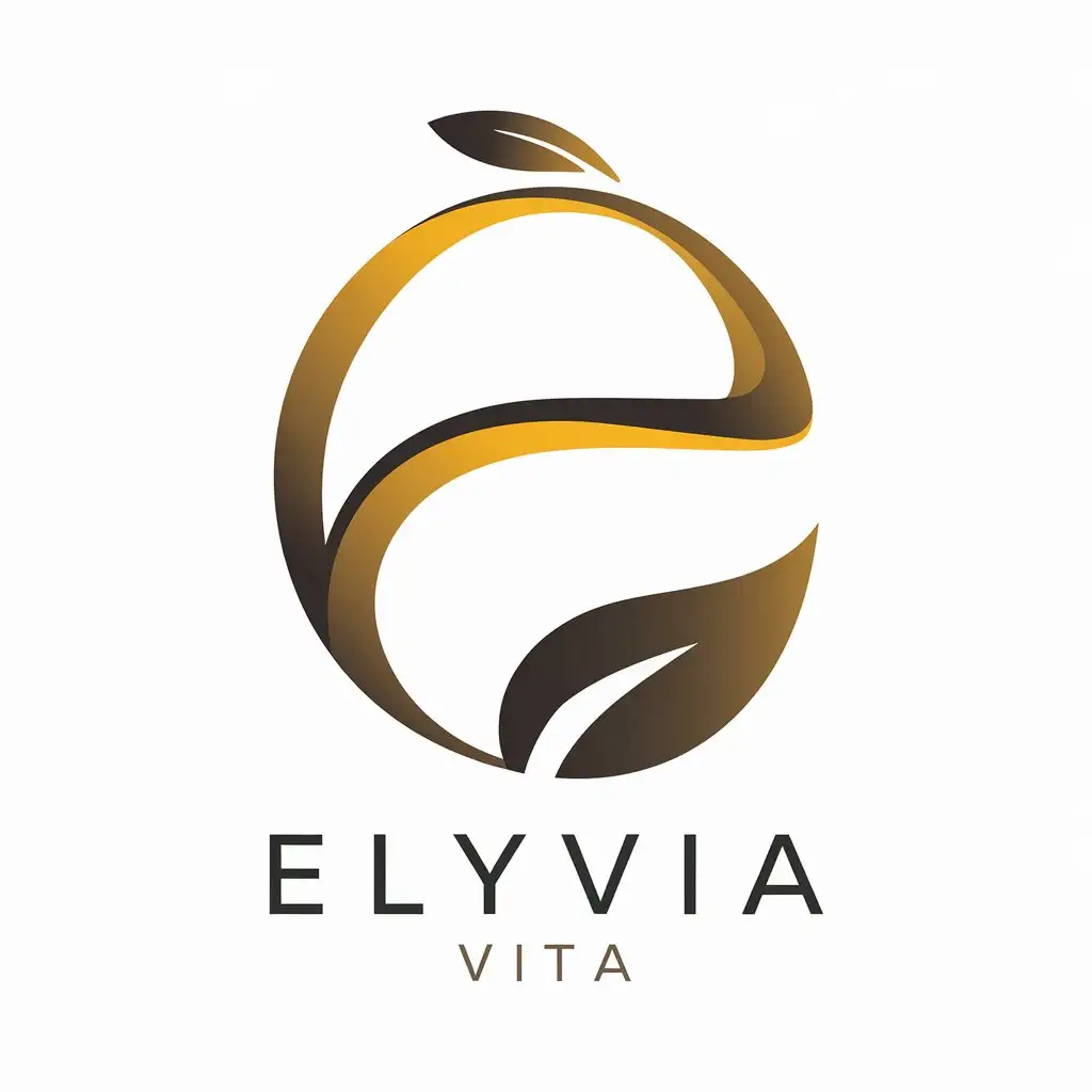 LOGO Design for Elyvia Cosmeceutical Lab with Elevate Quality of Life Concept and MedicalDental Industry Influence