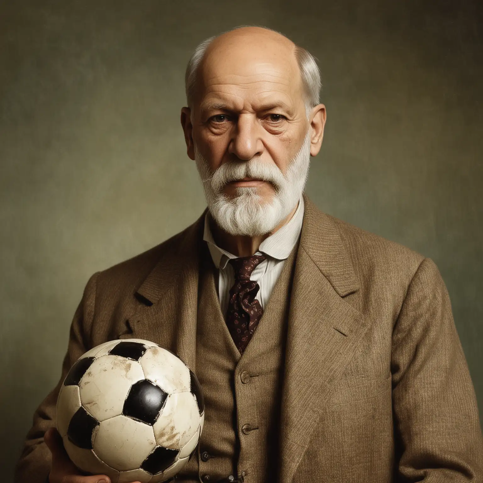 Portrait of Sigmund Freud as a Soccer Player