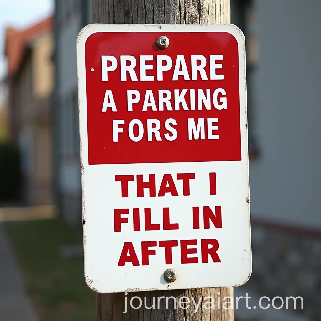 Customizable-Parking-Sign-for-Versatile-Use