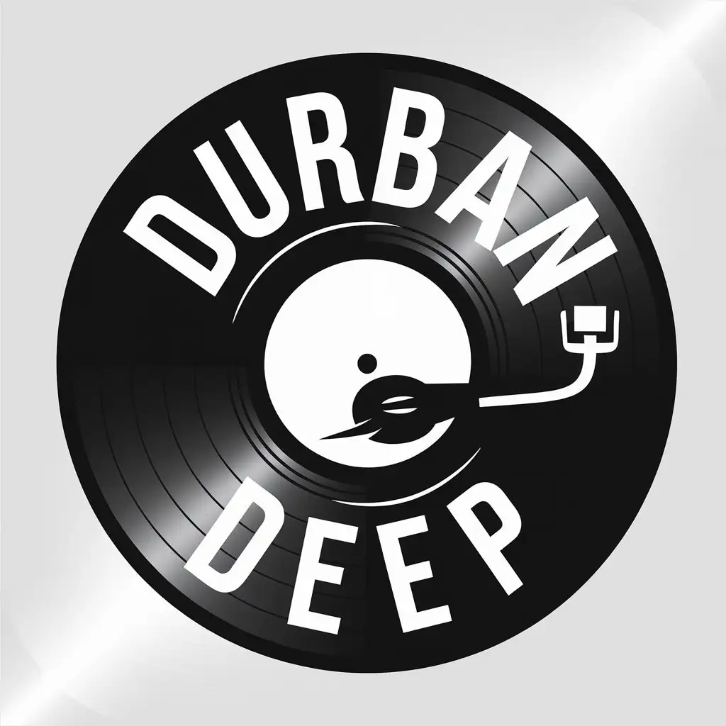 LOGO Design for DURBAN DEEP Vector Vinyl Symbol with Clear Background for Other Industries