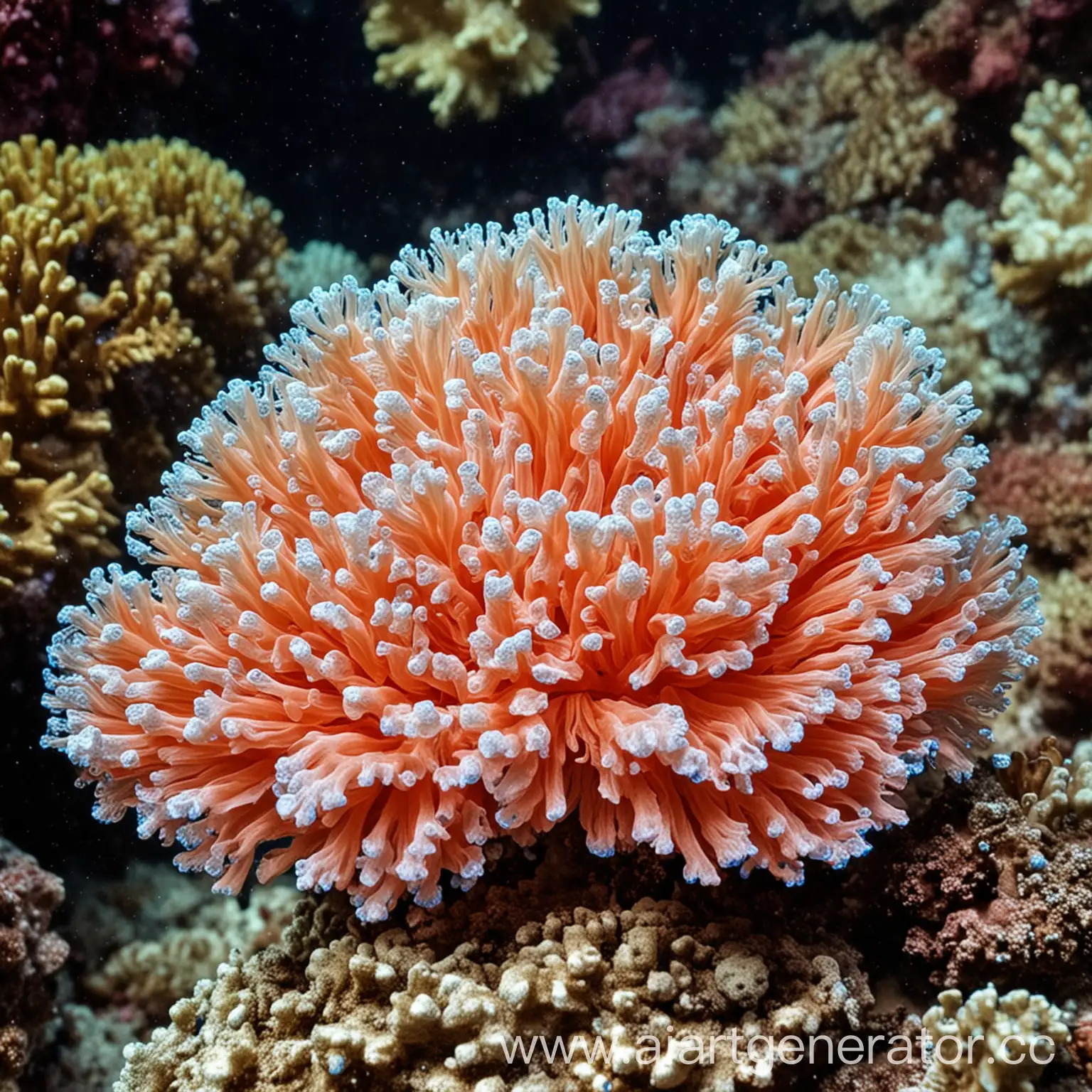 Vibrant-Coral-Reef-with-Colorful-Marine-Life