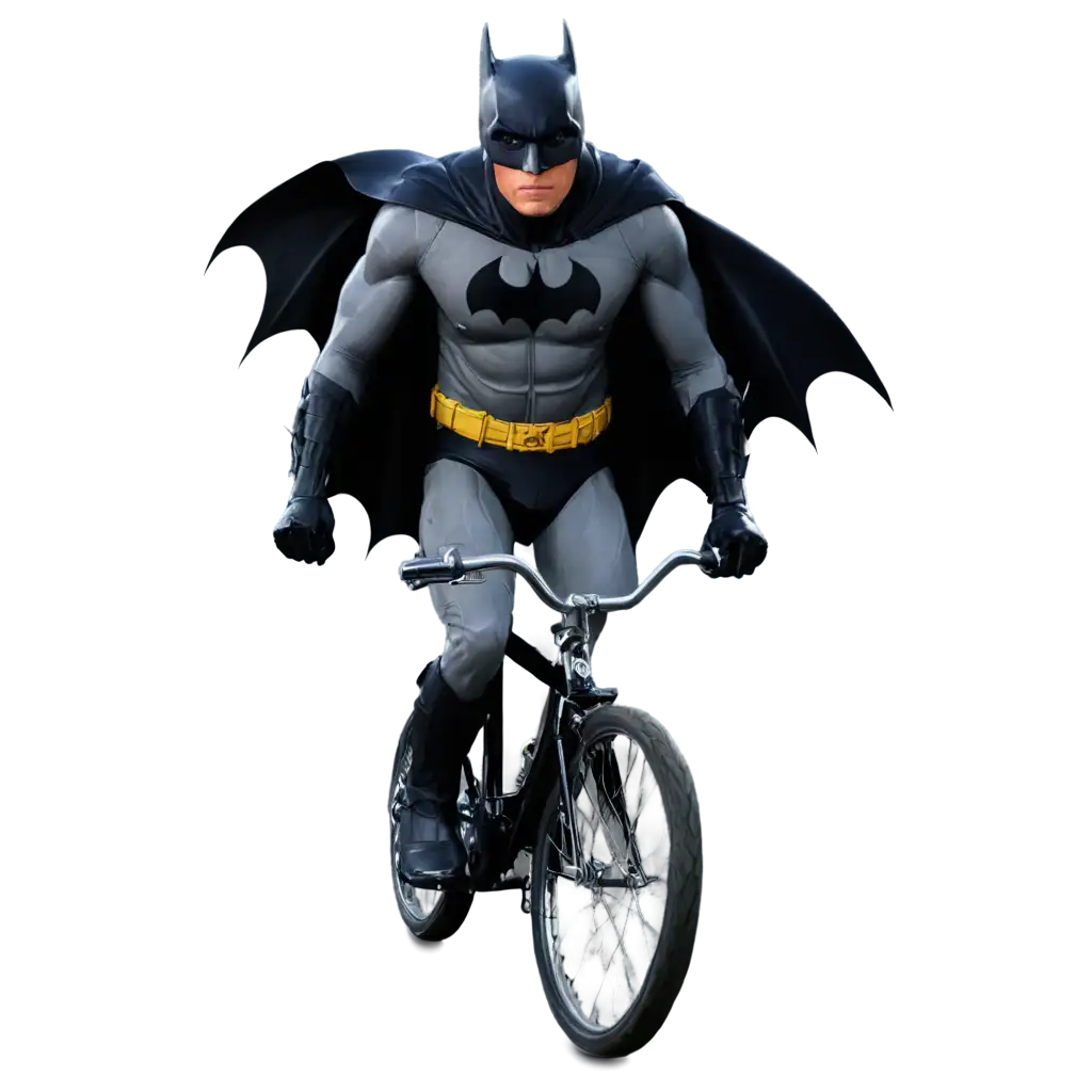 PNG-Image-of-Batman-Riding-a-Bike-Capturing-the-Dynamic-Hero-in-Action