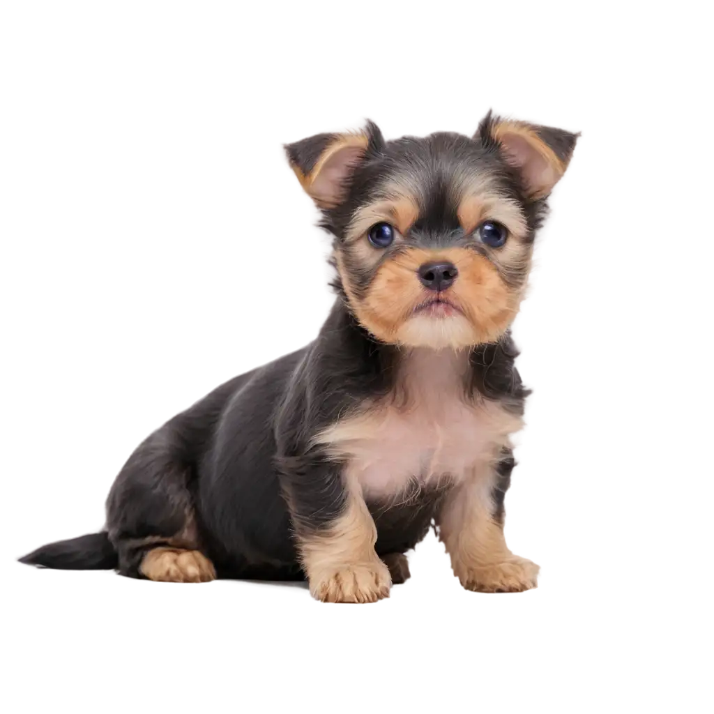 Adorable-Yorkshire-Puppy-with-Pot-Belly-HighQuality-PNG-Image