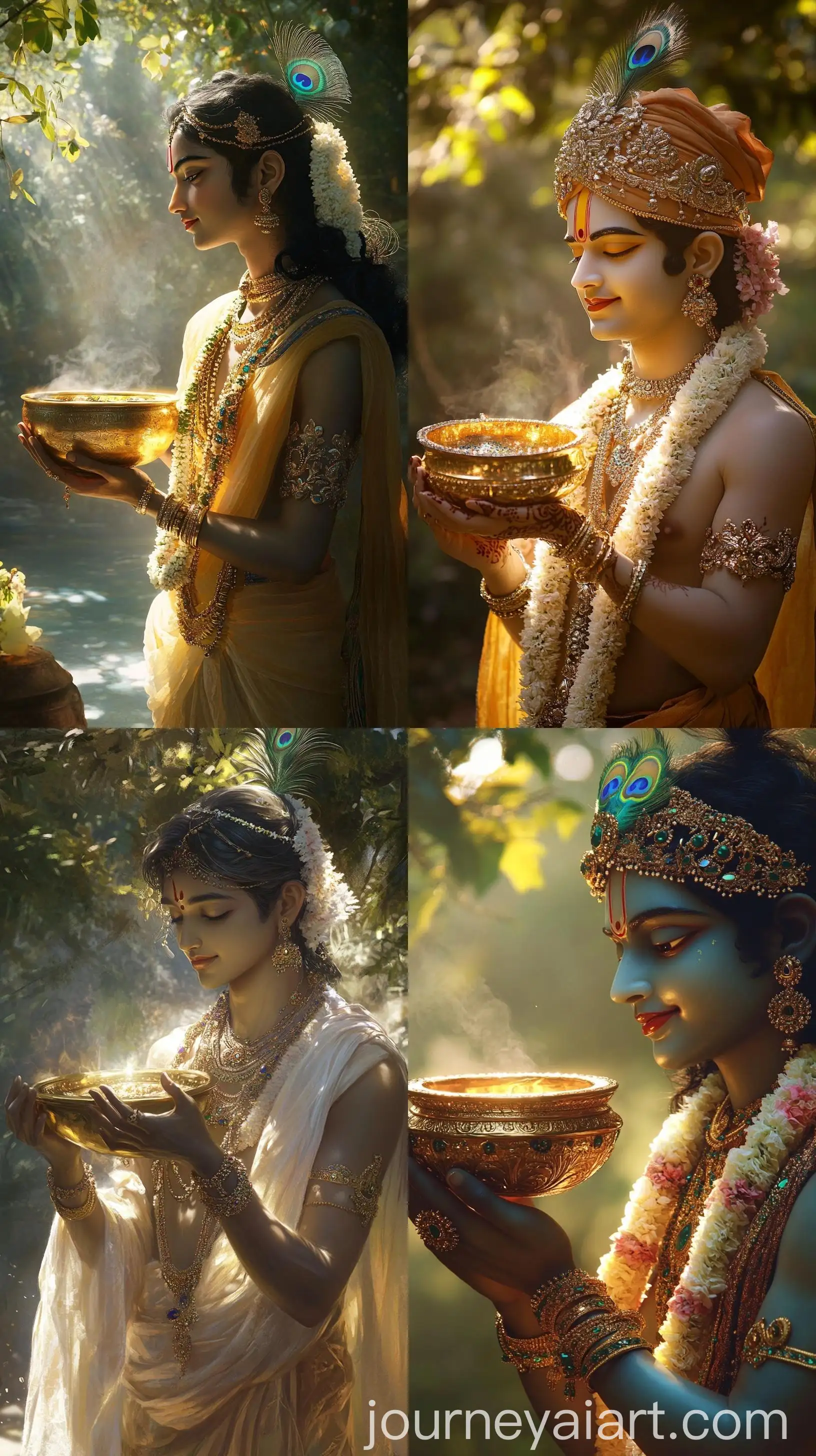 Divine-Lord-Krishna-Holding-Golden-Bowl-with-Serene-Joy