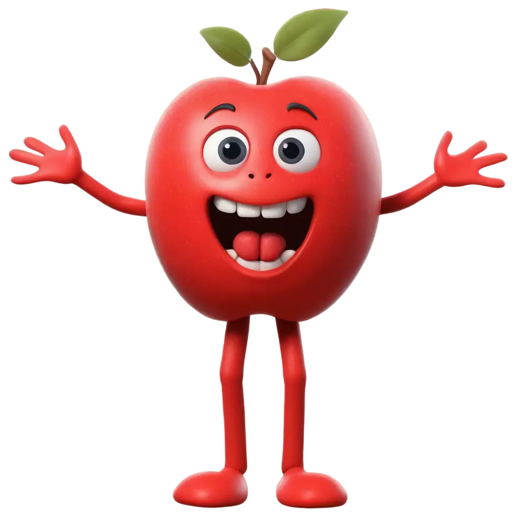 Animated-Red-Apple-with-Eyes-Mouth-Legs-and-Hands-PNG-Playful-Character-Design-for-Creative-Projects