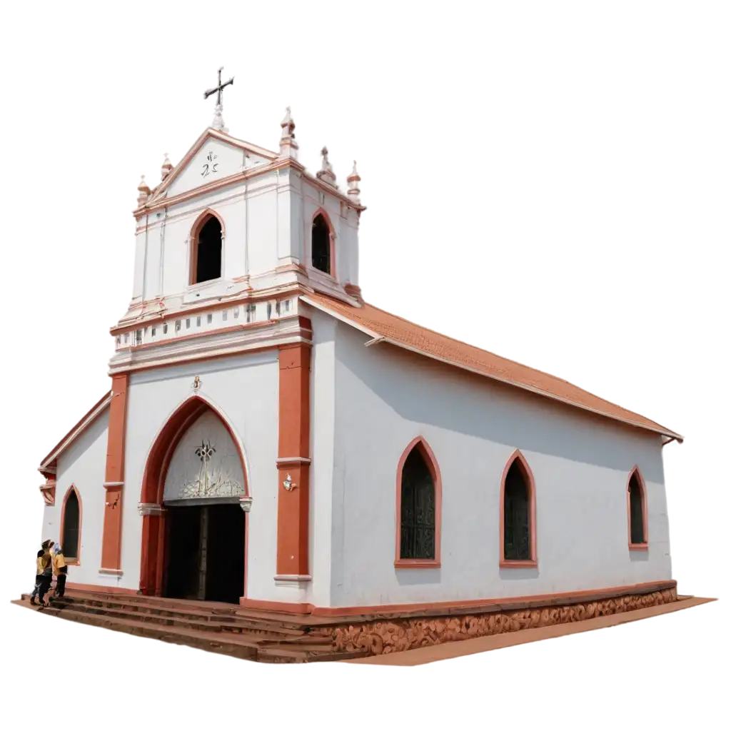 Goa-Church-PNG-Image-HighQuality-Transparent-Artwork-for-Web-and-Design-Projects