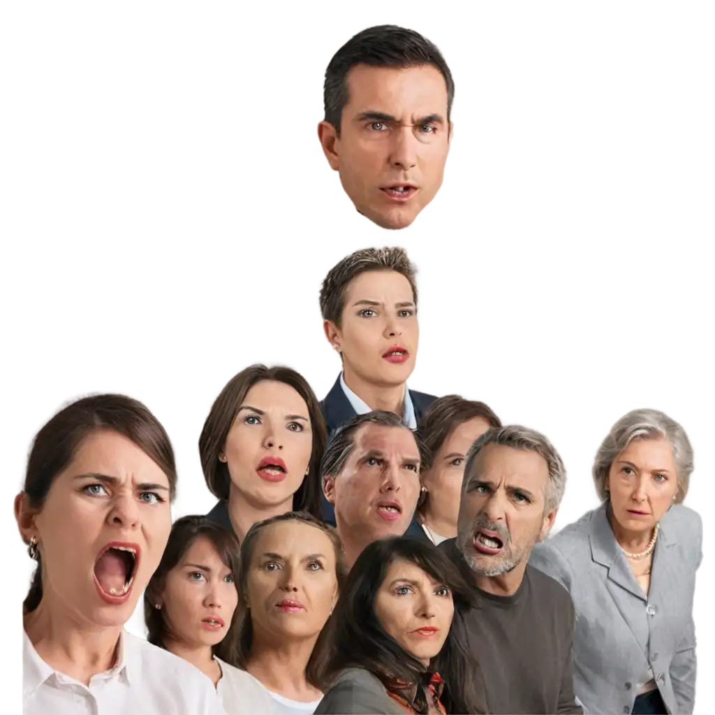 Serious-and-Angry-People-Speaking-HighQuality-PNG-Image-for-Expressive-Emotions