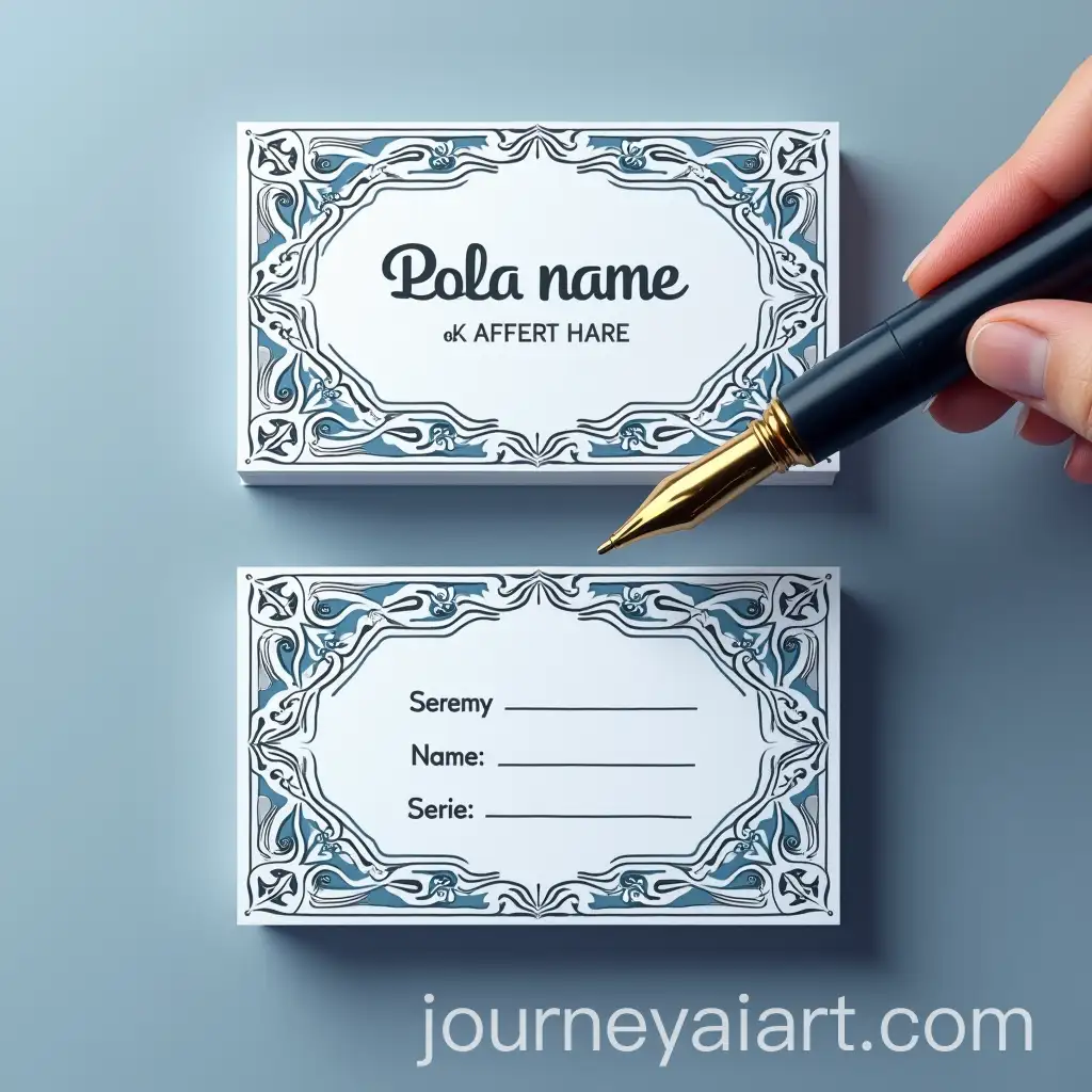 Luxury-BusinessBusiness-Card-Design-Expansion-Card-Design-with-Expensive-Pattern-and-Notary-Pen-in-BlueWhite-Tones