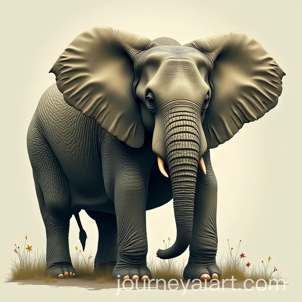 Hybrid-Animal-of-Crocodile-and-Elephant-Fusion