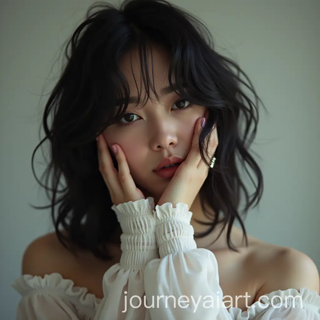 Elegant-Woman-in-a-Black-Dress-with-Sensual-Vibes