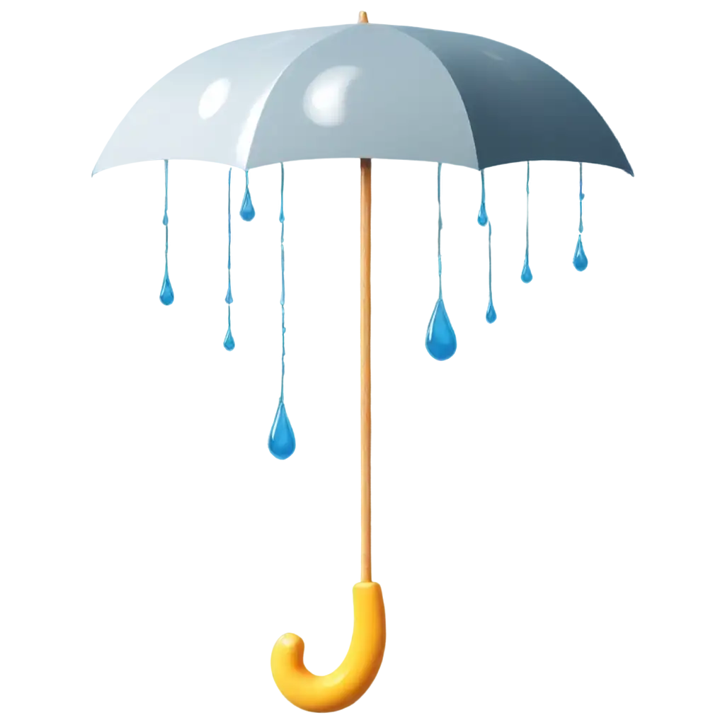 Create-Rainy-Weather-Symbol-PNG-Enhance-Visuals-with-Realistic-Rain-Elements