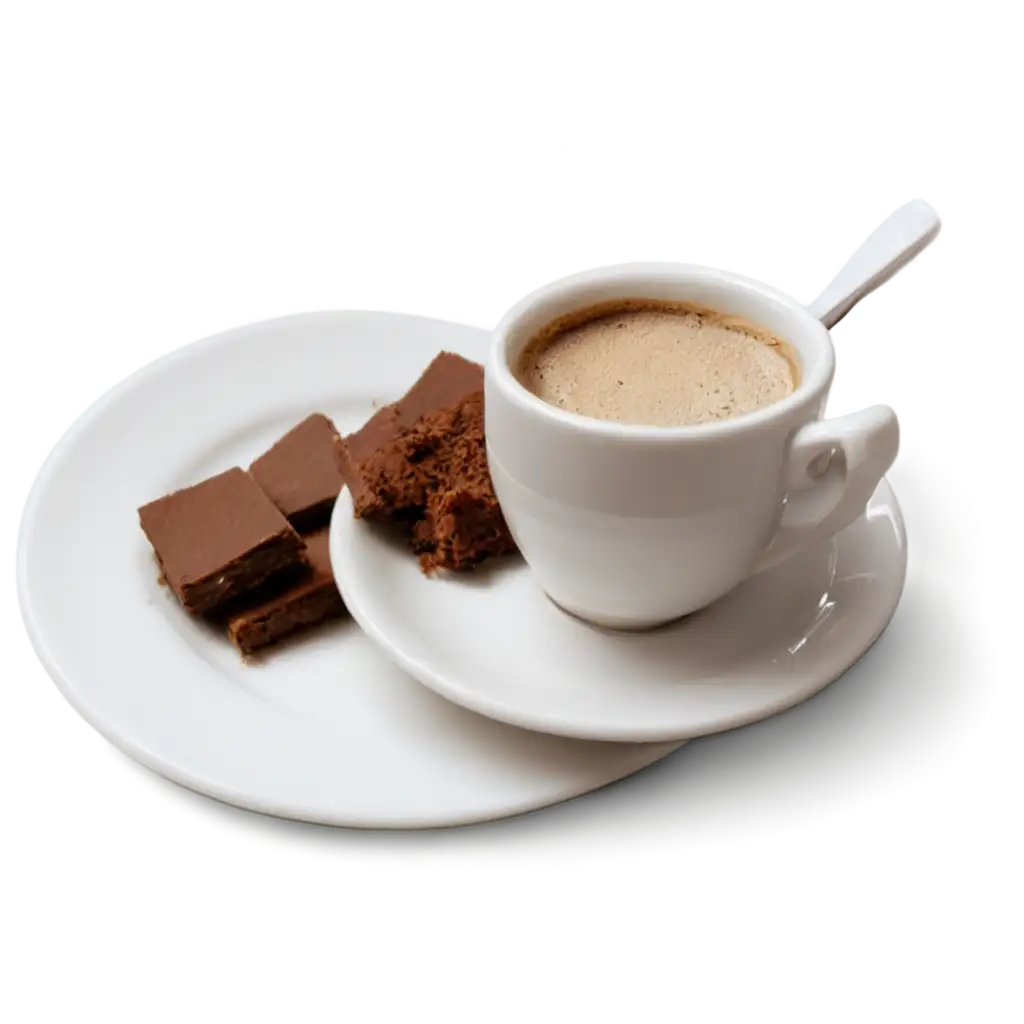 Coffee-and-Sweet-PNG-Image-Artistic-Creation-of-Aromatic-Coffee-and-Delicate-Sweets