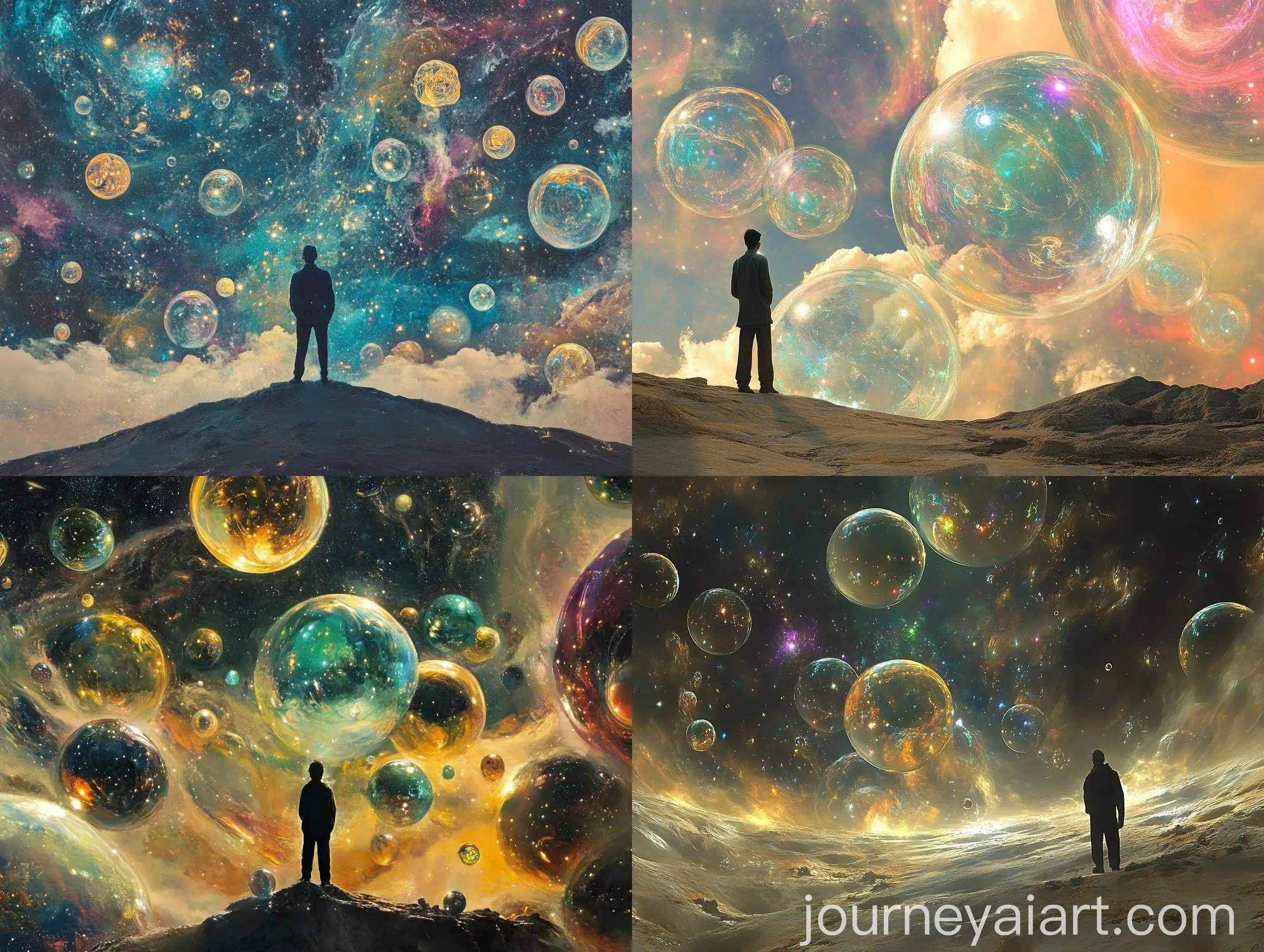 Humans-Observing-the-Edge-of-the-Universe-and-Multiverse