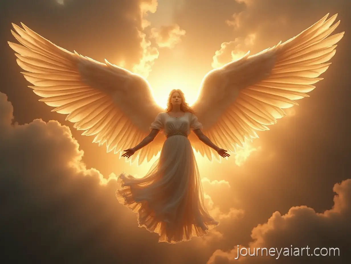 BibSeraphim-with-Biblical-Featureslical-Seraphim-with-Heavenly-Features-and-Angelic-Wings