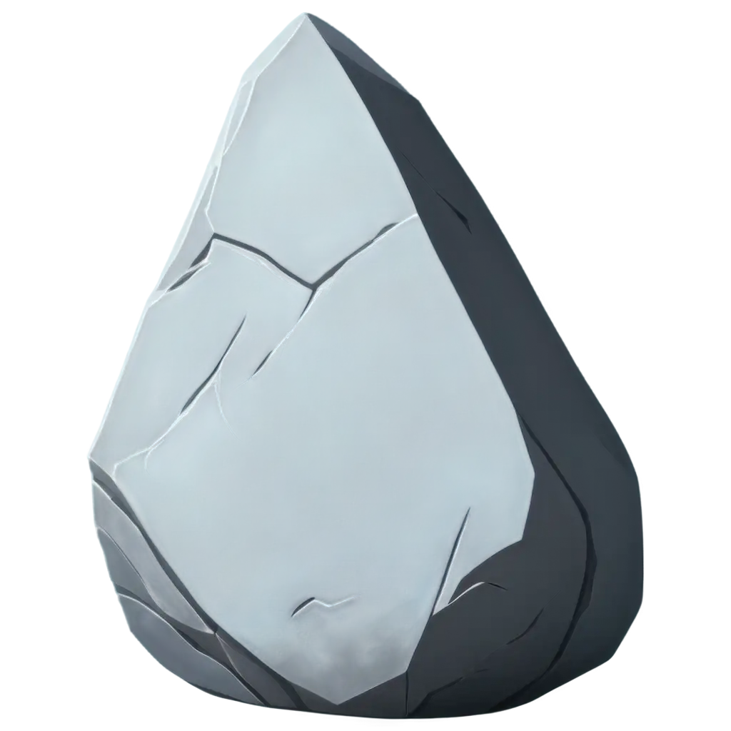 Anime-Video-Game-Inspired-Small-Grey-Rock-PNG-Image