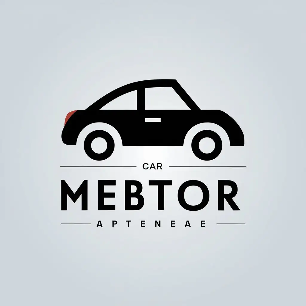 a vector logo design,with the text "car", main symbol:car,Moderate,clear background