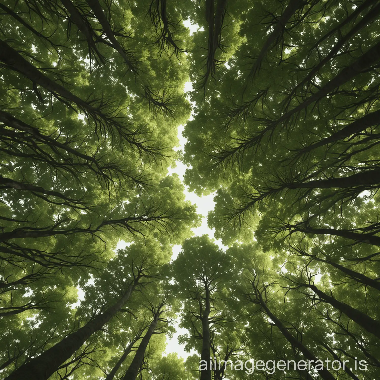 Lush-Canopy-of-Trees-in-Natural-Setting